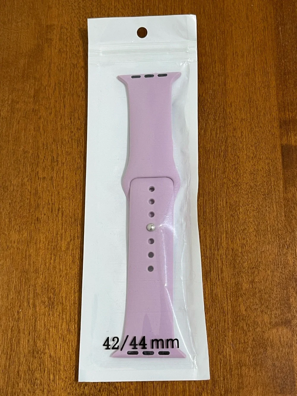 Lavender Silicone Replacement Watch Band Strap 42/44 mm for Apple Watch NEW